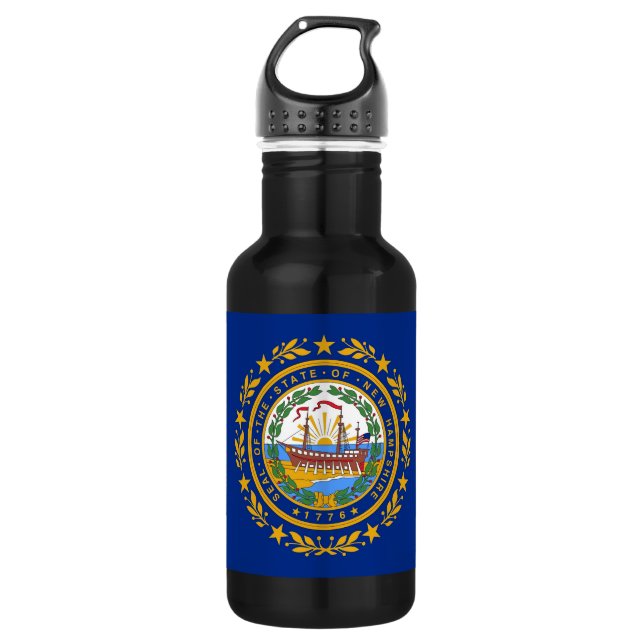 New Hampshire State Flag Liberty Bottle (Front)