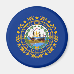 New Hampshire State Flag Magnet