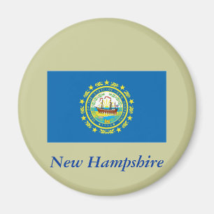 New Hampshire State Flag Magnet