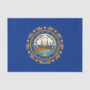 New Hampshire State Flag Tissue Paper