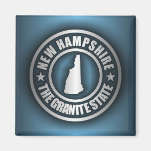 "New Hampshire Steel 2" Magnets