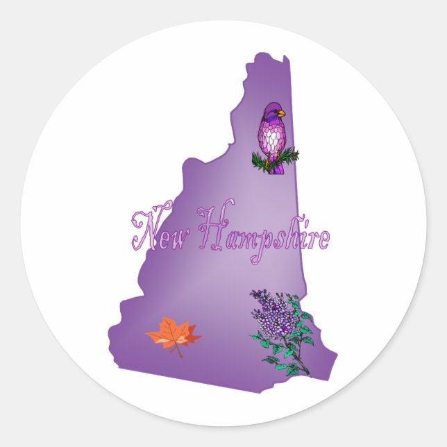 New Hampshire Sticker (Front)