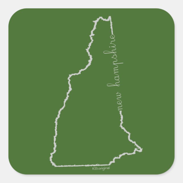 New Hampshire sticker (Front)