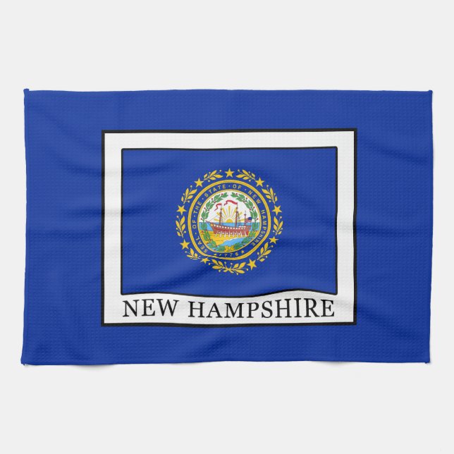 New Hampshire Tea Towel (Horizontal)