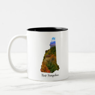 New Hampshire-The Granite State Two-Tone Coffee Mug