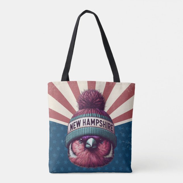 New Hampshire	 Tote Bag (Back)
