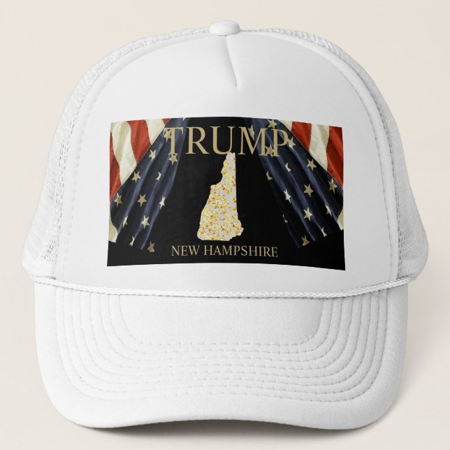 NEW HAMPSHIRE  TRUCKER HAT (Front)