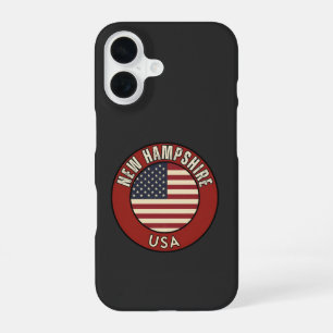New Hampshire United States of America iPhone 16 Case