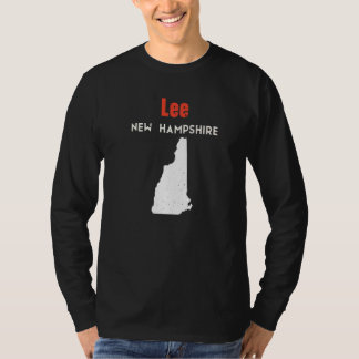 New Hampshire Usa State America Travel Lee T-Shirt