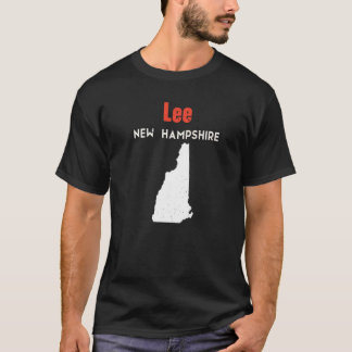 New Hampshire Usa State America Travel Lee T-Shirt