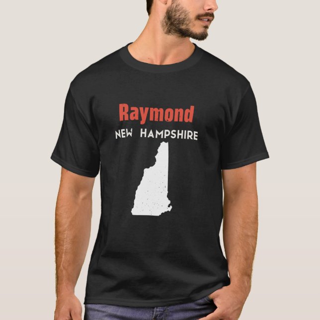 New Hampshire USA State America Travel Raymond  T-Shirt (Front)