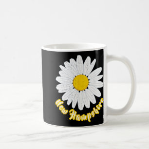 New Hampshire Vacation Flower Meadow Daisy Petals Coffee Mug