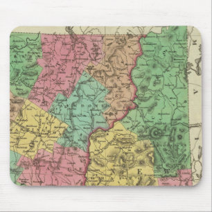 New Hampshire & Vermont 2 Mouse Mat