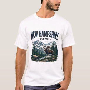 New Hampshire White Mountains Adventure T-Shirt