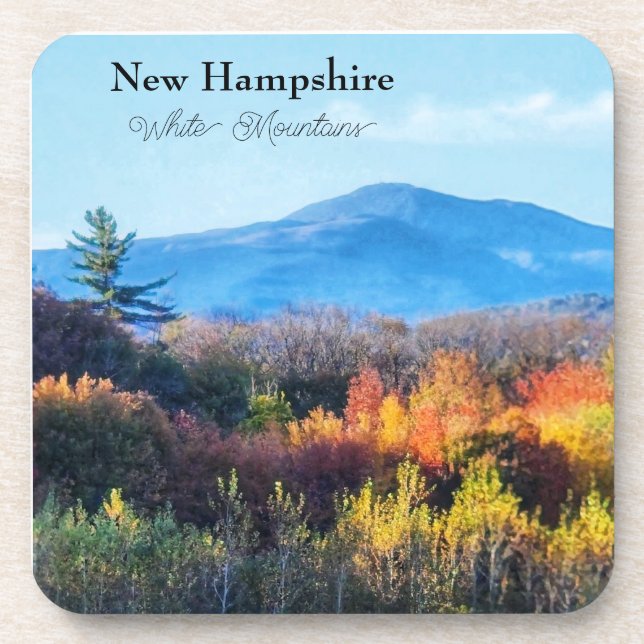 New Hampshire White Mountains  Coaster (Front)