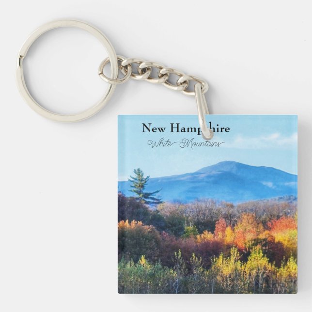 New Hampshire White Mountains  Key Ring (Front)