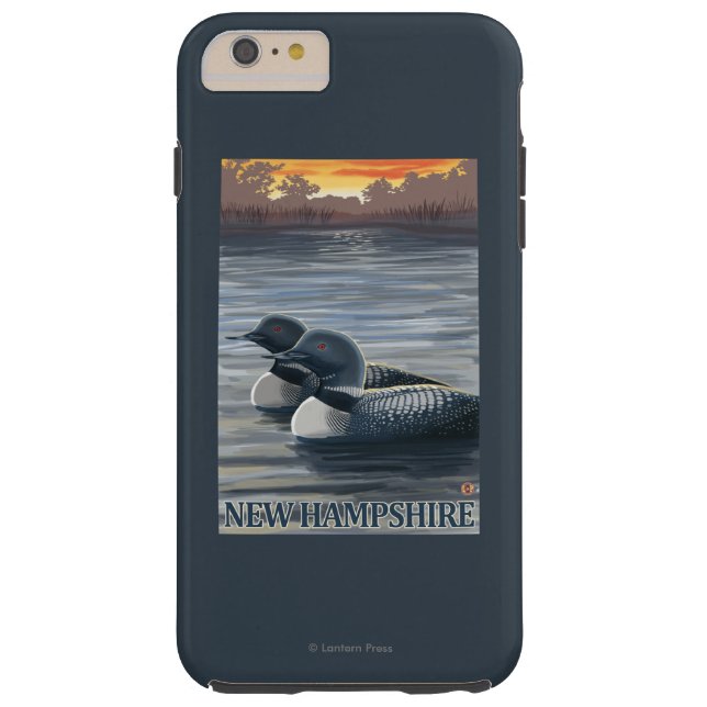 New HampshireCommon Loon Case-Mate iPhone Case (Back)