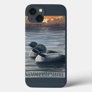 New HampshireCommon Loon iPhone 13 Case