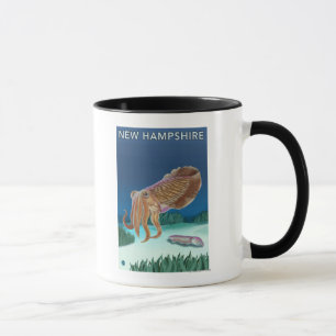 New HampshireCuttlefish Scene Mug