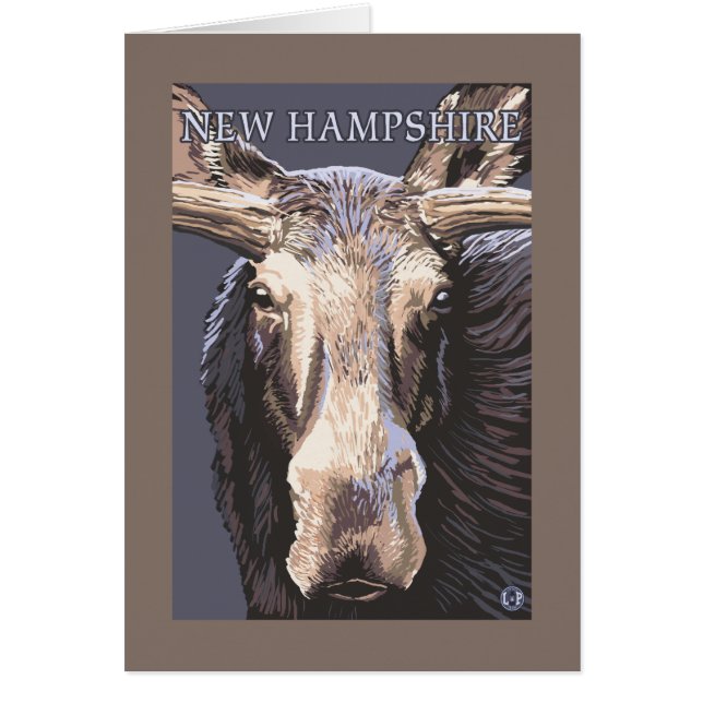 New HampshireMoose Up Close (Front)
