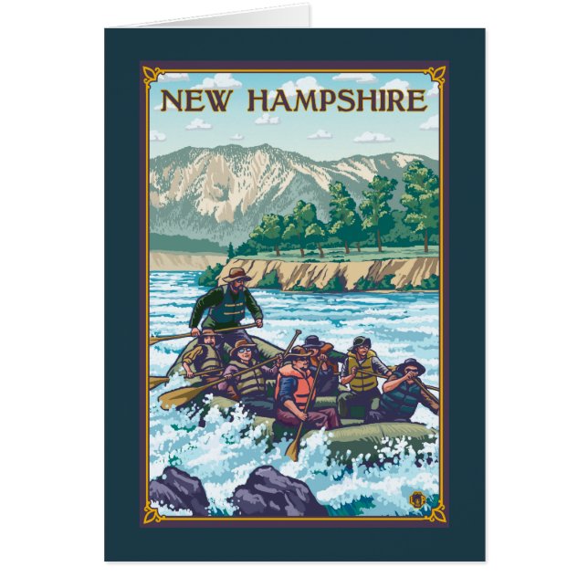 New HampshireRiver Rafting Scene (Front)