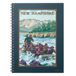 New HampshireRiver Rafting Scene Notebook