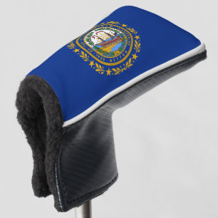 New Hampshire's Flag Golf Head Cover