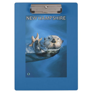New HampshireSea Otter Scene Clipboard