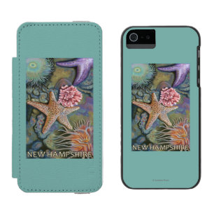 New HampshireTidepool Scene Incipio Watson™ iPhone 5 Wallet Case