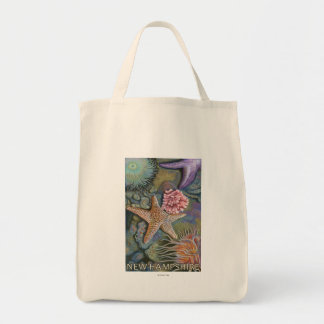 New HampshireTidepool Scene Tote Bag