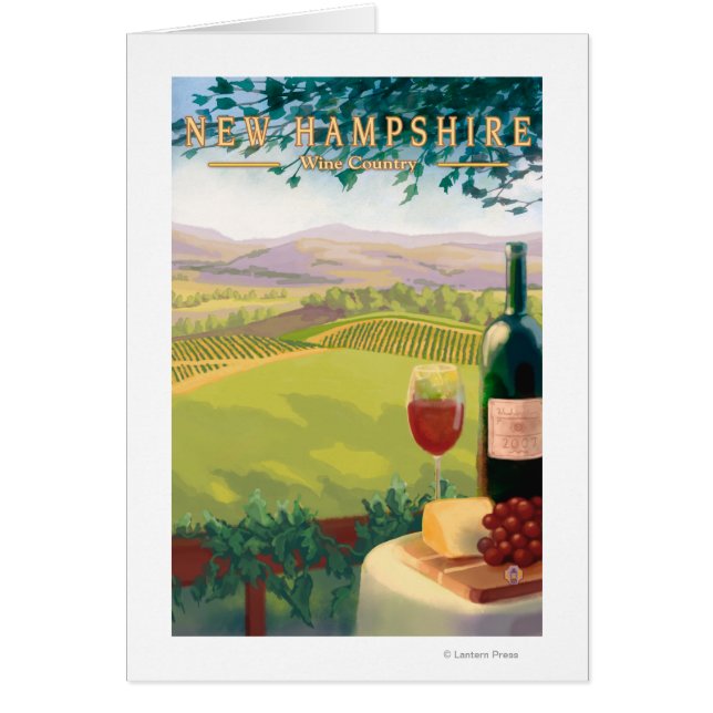 New HampshireWine Country Scene (Front)
