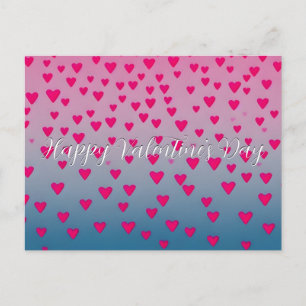 New Happy Valentine's Day Hearts Postcard