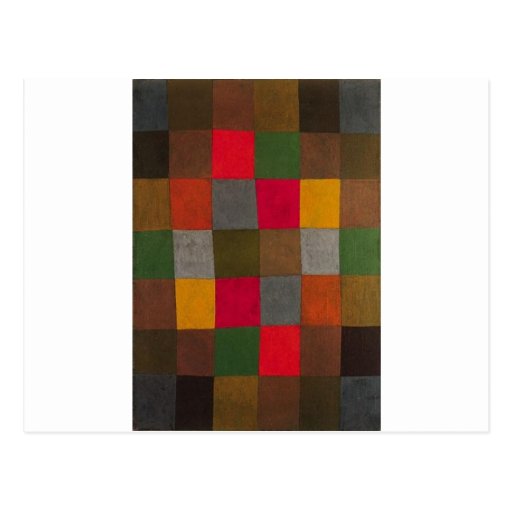 Image of New Harmony by Paul Klee Postcard