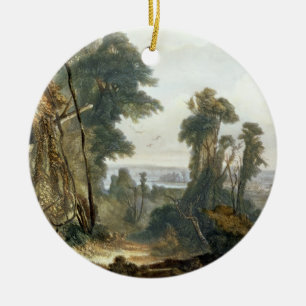 New Harmony on the Wabash, plate 2 from Volume 2 o Ceramic Tree Decoration