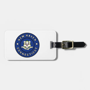 New Haven Connecticut Luggage Tag