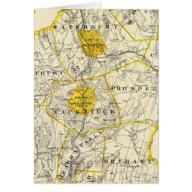 New Haven County Connecticut (Front)