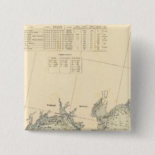 New Haven County Connecticut 2 15 Cm Square Badge