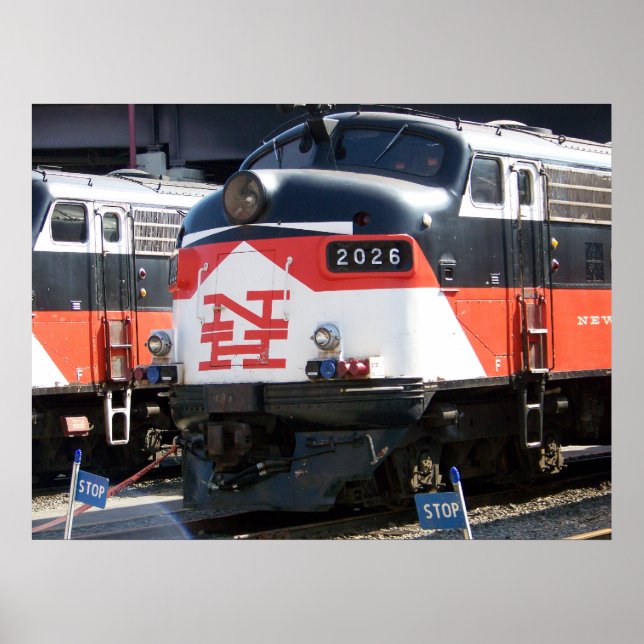 New Haven Railroad  ( C- DOT ) FL 9M 2026 Poster (Front)