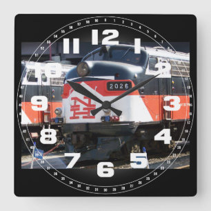 New Haven Railroad, C-DOT FL 9M 2026 Wall Clock