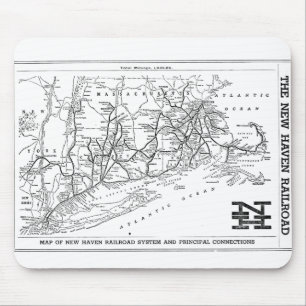 New Haven Railroad Mouse Mat