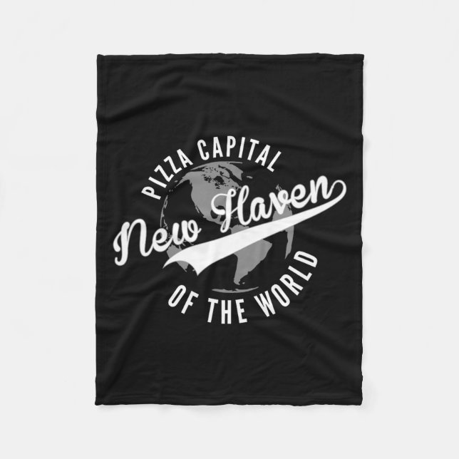 New Haven Zza Catal Of The World Connecticut  Fleece Blanket (Front)