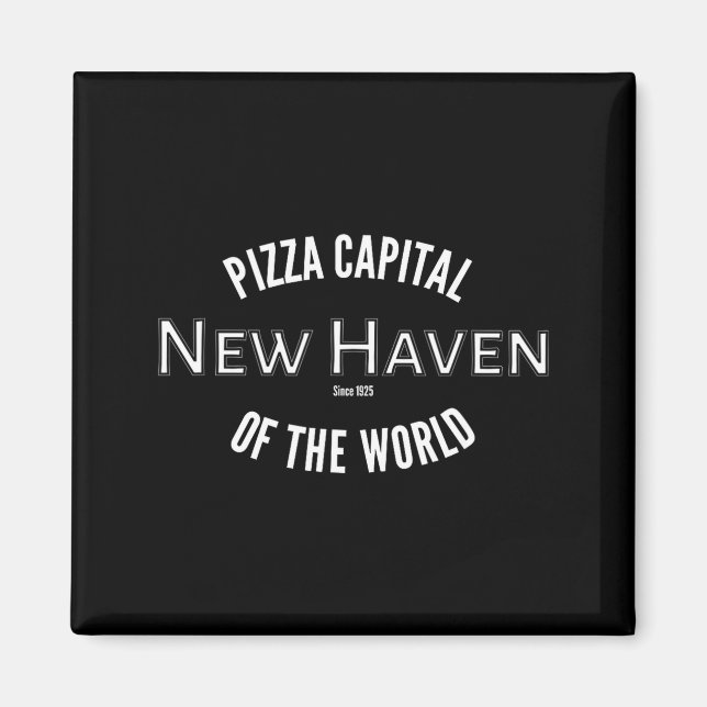 New Haven Zza Catal Of The World Connecticut  Magnet (Front)