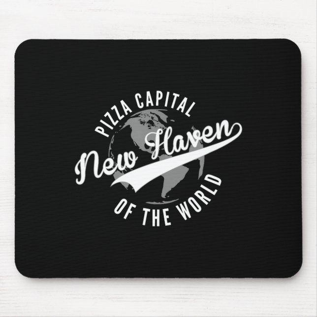 New Haven Zza Catal Of The World Connecticut  Mouse Mat (Front)
