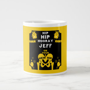 New Hip Replacement Get Well Large Coffee Mug