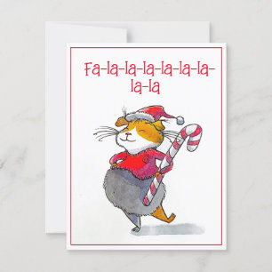 NEW Holiday Card, Size: 4.25" x 5.5", Paper: Matt Card