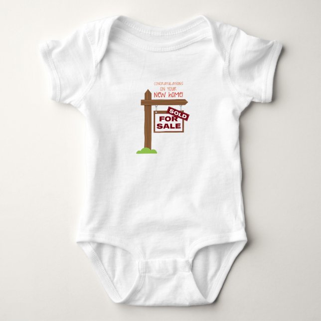 New Home Baby Bodysuit (Front)