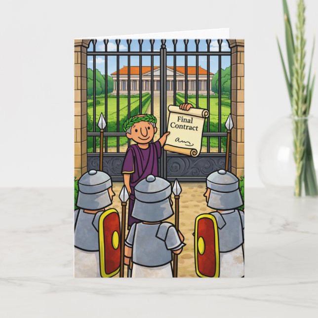 New Home, Big Plans – Funny New Home Card (Front)