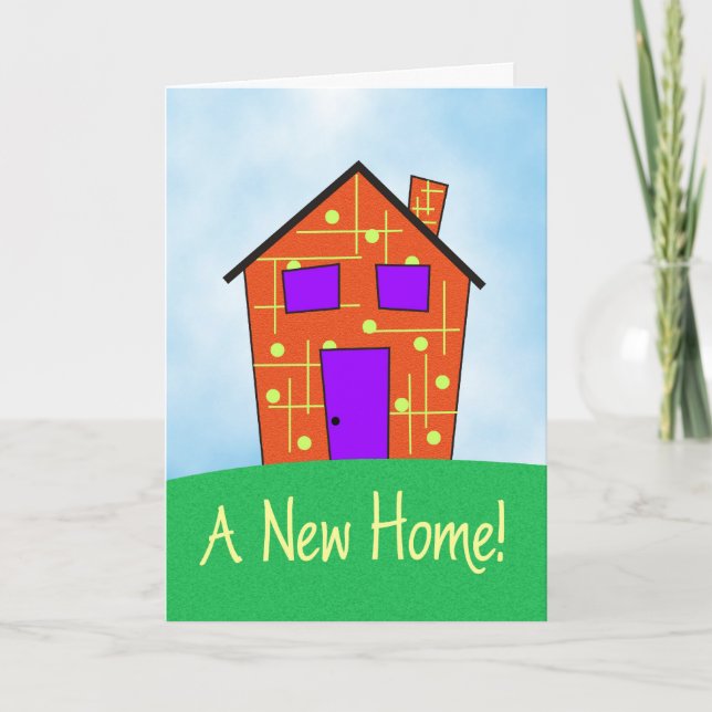 New Home! Card (Front)