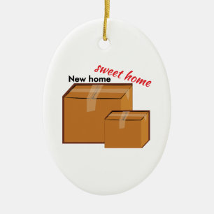 New Home Ceramic Tree Decoration