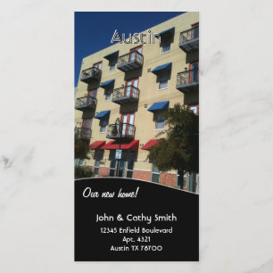 New home! Change of Address Custom Photo Cards